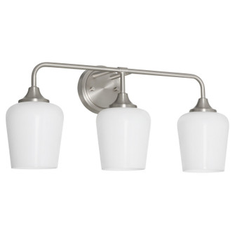 Raymond Three Light Wall Mount in Satin Nickel (19|53133265)