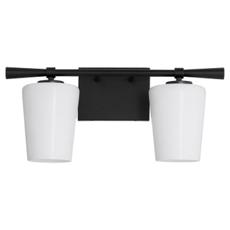 Goodwin Two Light Vanity in Matte Black (19|52042259)