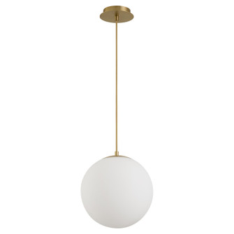 Luna LED Pendant in Aged Brass (19|3673040)