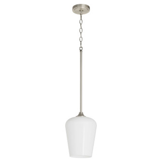 Raymond One Light Pendant in Satin Nickel (19|3313265)