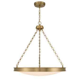 Cameron LED Pendant in Brushed Champagne Brass (62|170030BCBEG)