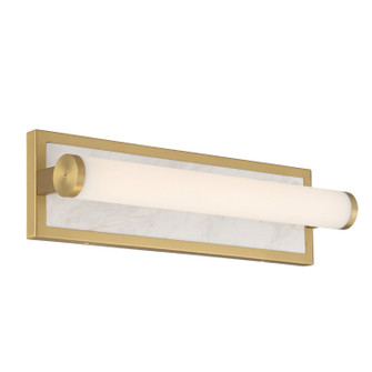Stratum LED Vanity in Brushed Champagne Brass (62|1672BA18BCBJW)