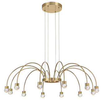 Vario LED Chandelier in Titanium Gold (62|157312TGC)