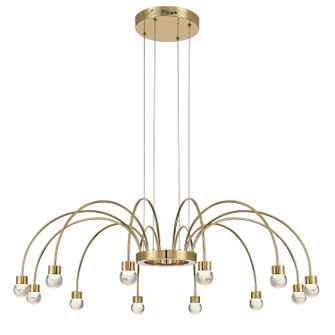 Vario LED Chandelier in Titanium Gold (62|157312TGA)