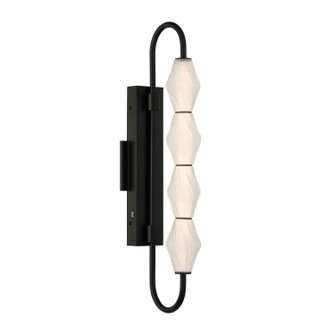 Geode LED Outdoor Wall Mount in Matte Black (62|1517OWL4BLKFST)