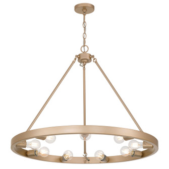 Castile Nine Light Chandelier in French Gold (62|10199FRG)
