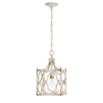 Laurent One Light Pendant in Antique Ivory (62|0885SAI)