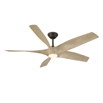 Zephyr 5 62'' Ceiling Fan in Bronze/White Oak (441|FRW240162LBZWO)
