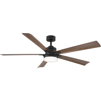 Radiant 64'' Ceiling Fan in Matte Black/Distressed Koa (441|FRD260364CMBDK)