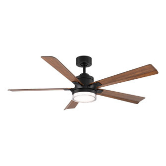 Radiant 56'' Ceiling Fan in Matte Black/Distressed Koa (441|FRD260356LMBDK)