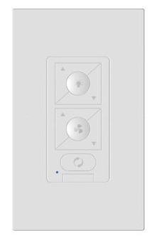 Fan Accessories Bluetooth Wall Switch in White (441|F4WCBTWT)