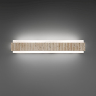 Magnate LED Bath Vanity in Beige Travertine/Aged Brass (281|WS270627WVAB)