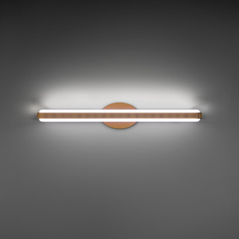 Mainline LED Bath Vanity in Aged Brass (281|WS230628AB)