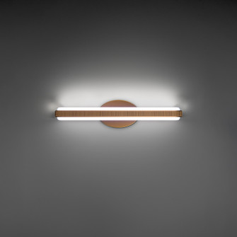 Mainline LED Bath Vanity in Aged Brass (281|WS230620AB)