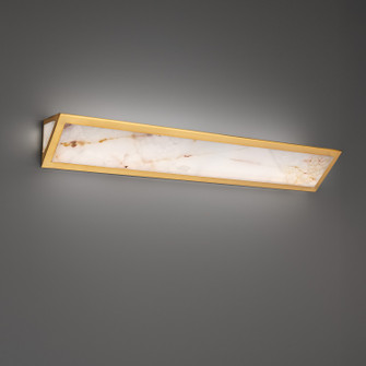 Lena LED Bath Vanity in Aged Brass (281|WS228636AB)