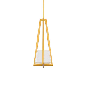 Karie LED Mini Pendant in Aged Brass (281|PD284620AB)