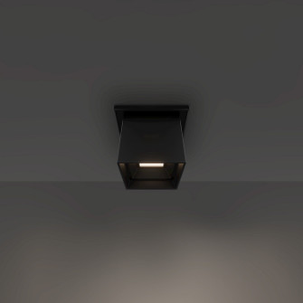 Kube LED Outdoor Flush Mount in Black (281|FMW6220430BK)