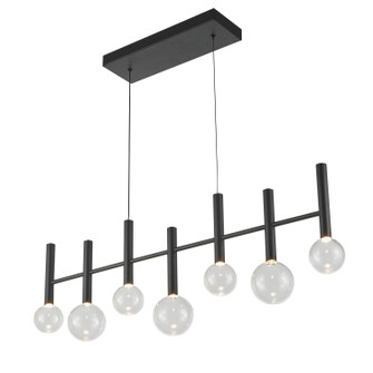 Terra LED Island Pendant in Black (78|AC6857BK)