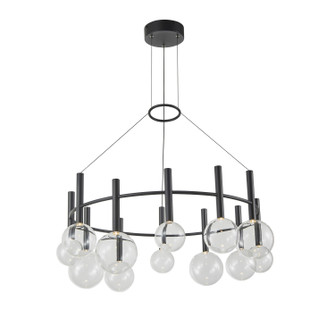 Terra LED Chandelier in Black (78|AC6852BK)