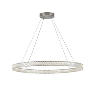 Chevron LED Pendant in Brushed Nickel (78|AC5053BN)