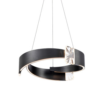Arcus LED Chandelier in Satin Brushed Black (360|CD11607LED325SBB)