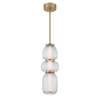 Cordel LED Mini Pendant in Legacy Brass (7|15036732L)