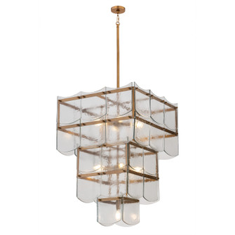 Kiori Nine Light Pendant in Legacy Brass (7|12759732)