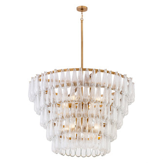 Vionne Eight Light Pendant in Legacy Brass (7|12656732)
