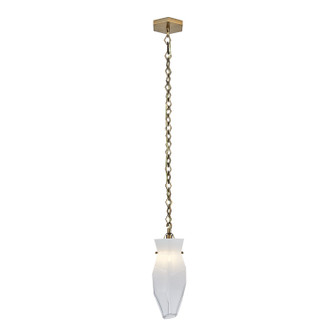 Bolsa One Light Pendant in Winter Brass (33|528311WBWT)