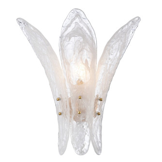 Fiore One Light Wall Sconce in Antique Gold Leaf (581|854951)