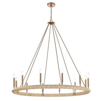 Cabana 12 Light Chandelier in Lacquered Gold (581|8543312)