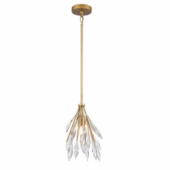 Crystal Fusion One Light Pendant in Peruvian Gold (581|854241)