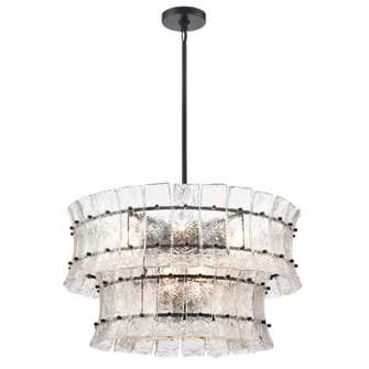 Sophie Nine Light Pendant in Matte Black (581|852519)