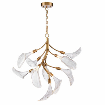 Calla LED Chandelier in Satin Brass (581|8519010)