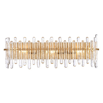 Icicles Three Light Vanity in Satin Brass (581|851073)