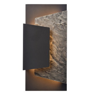 Meld LED Outdoor Wall Sconce in Charcoal Black (581|65030)