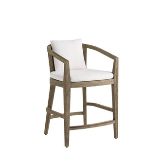 Sobek Outdoor Counter Stool in Pearl/Kona (314|FSS16)
