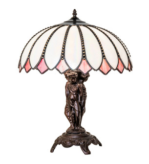 Daisy One Light Table Lamp in Craftsman Brown, Highlighted Mahogany Bronze (57|294917)