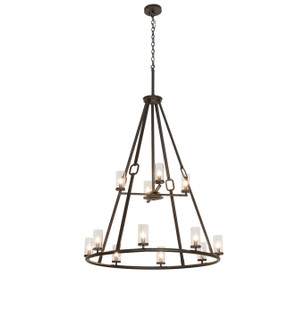 Loxley 12 Light Chandelier in Oil Rubbed Bronze (57|286898)