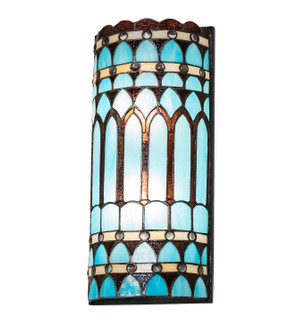 Aello Two Light Wall Sconce in Craftsman Brown (57|278299)