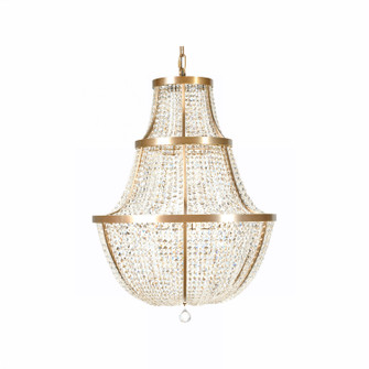 Crystal Baller 12 Light Pendant in Antique Bronze (137|573P12ATB)