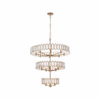 Drama Club 16 Light Pendant in Brass Kisser (137|572P16BK)