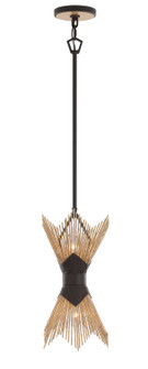 Aristocrat Two Light Pendant in Dark Bronze / French Gold (137|570P02DBFG)