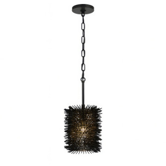 Urchin One Light Pendant in Black (137|569M01BL)