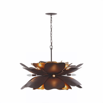 Botanic Panic 13 Light Pendant in Dark Bronze / French Gold (137|567P13MDBFG)