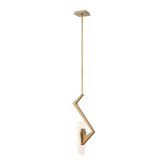 Down the Wrong Path LED Pendant in Brass Kisser (137|530M01BK)