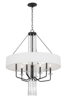 Barcelona Nine Light Pendant in Onyx (137|270P09OX)