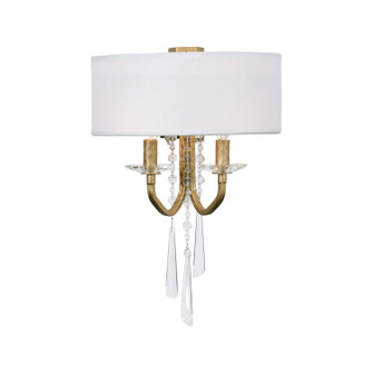 Barcelona Two Light Wall Sconce in Brass Kisser (137|270K02BK)