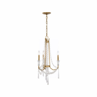 Barcelona Three Light Chandelier in Brass Kisser (137|270C03BK)