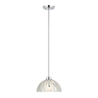 Chroman Empire One Light Pendant in Chrome (137|1070P01MCH)